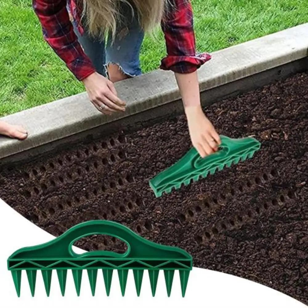 Semi Spreader Seeds in Gardening Manual Semi Portable Spacer Puncher for soil to plant seeds