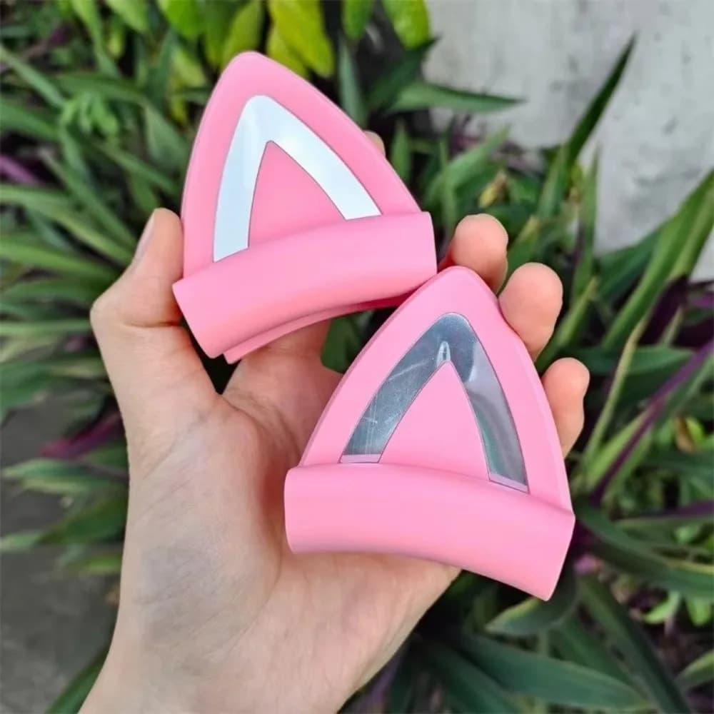 2 Pieces of Accessories for Headphones Shape Cat, Lightweight and Removable, for Headphones from Gaming, Silicone