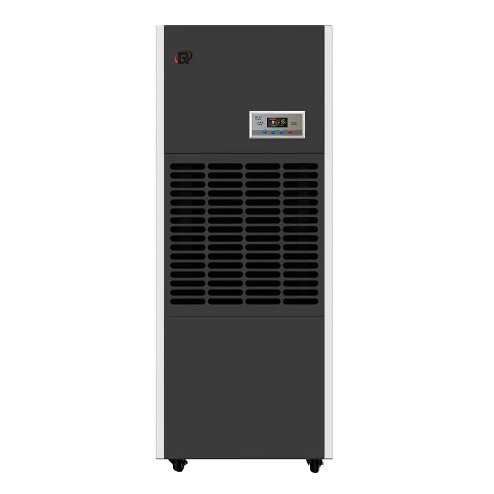 Deumidificatore Commerciale 168L/D, Design Verticale Portatile, Deumidificatore d'Aria Industriale