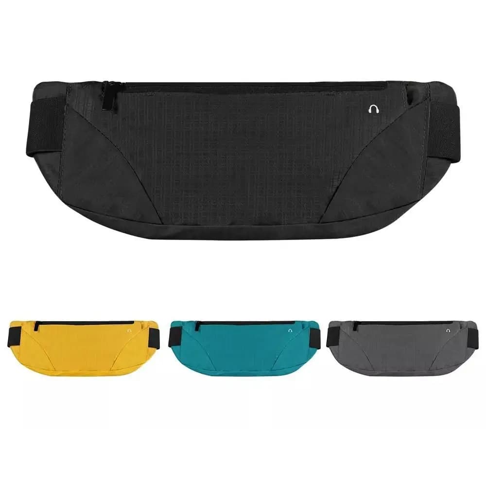 Three-section Running Waist Bags Waterproof Multi-function Marathon Running Bag Belt Bag Lightweight Sports Phone Bag Sports