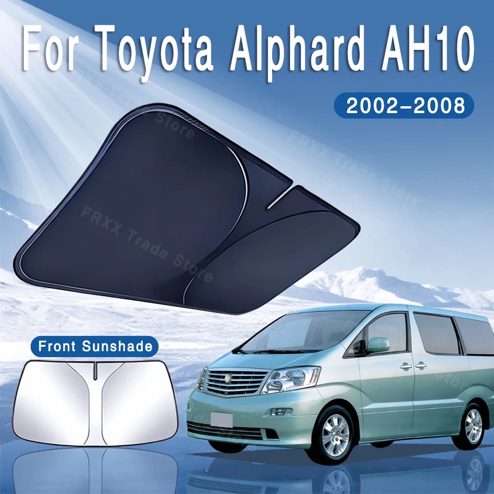 Per Toyota Alphard AH10 2002 ~ 2008 2004 2005 2006 Auto Visiera Parasole Parabrezza Anteriore Parasole Isolamento termico Estate Accessori Auto