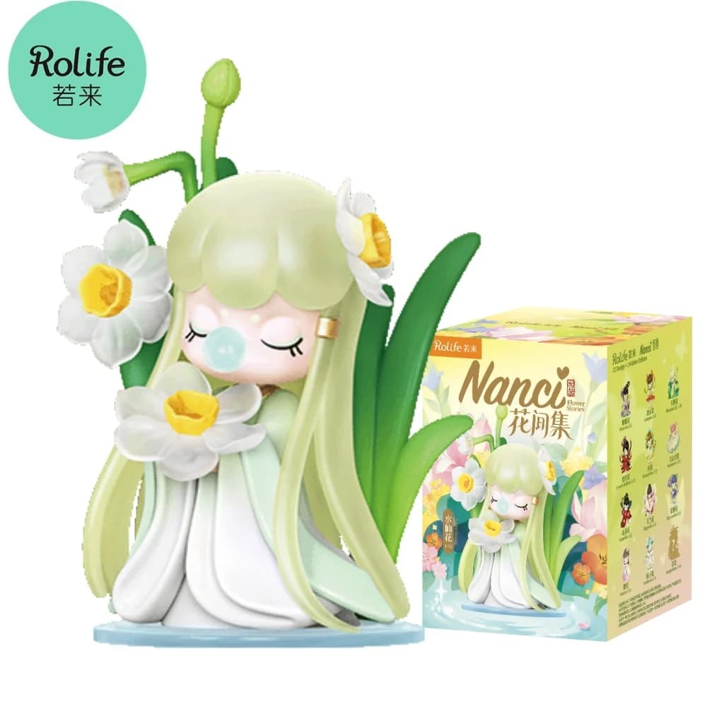 Robotime Rolife Series Nanci Flower Stories Blind Box New Mystery Box Female Decoration Collection Custom Gifts -ZQXX
