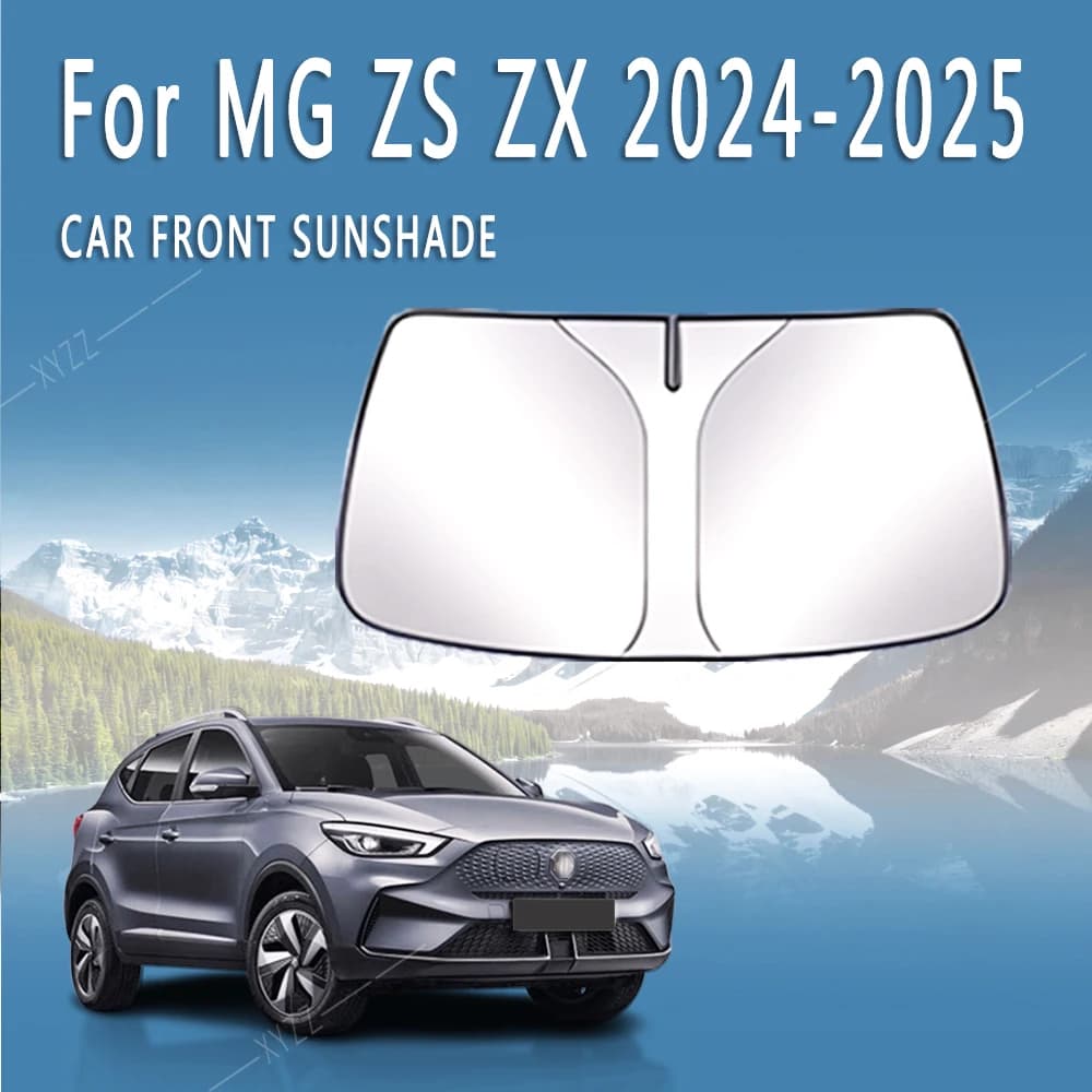Front bumper for cars, Thermal insulation, Sun visor Extiva, Auto Accessories for MG ZS ZX 2024 2025, Foldable