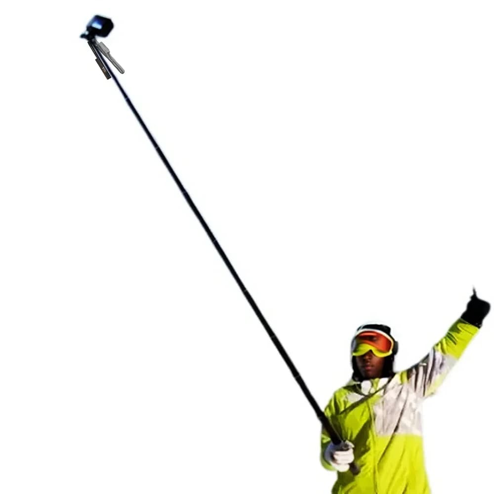 COOL DIER Selfie Stick Treppiede with Long Auction 2150mm, Remote Control Bluetooth 360° ° 1/4 Rotating Interface for Smartphone Camera and Vlog