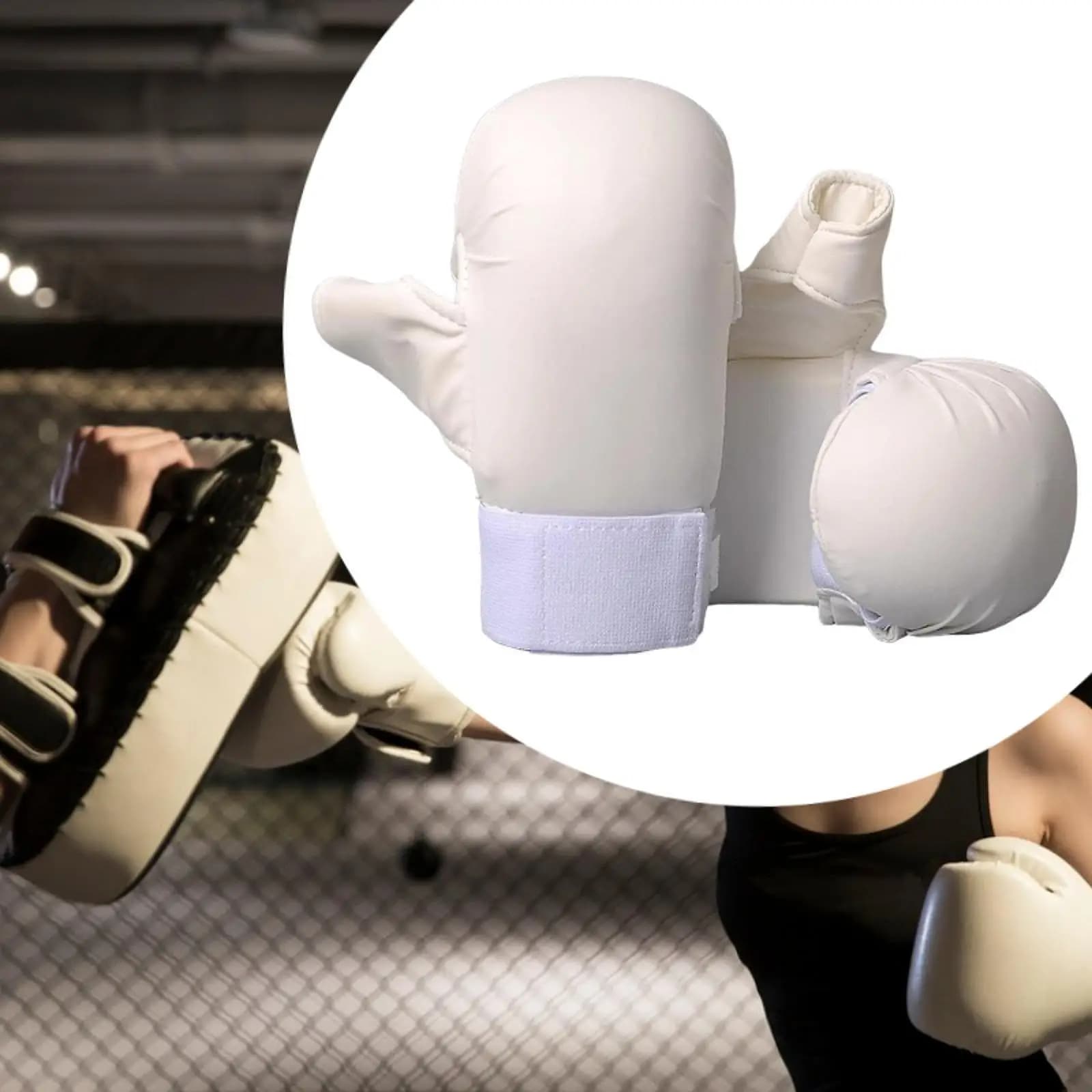 Boxing Gloves for Kids Karate Gloves Breathable Shock Absorption Fight Training Mitts Punching Bag Gloves for Mma Practice