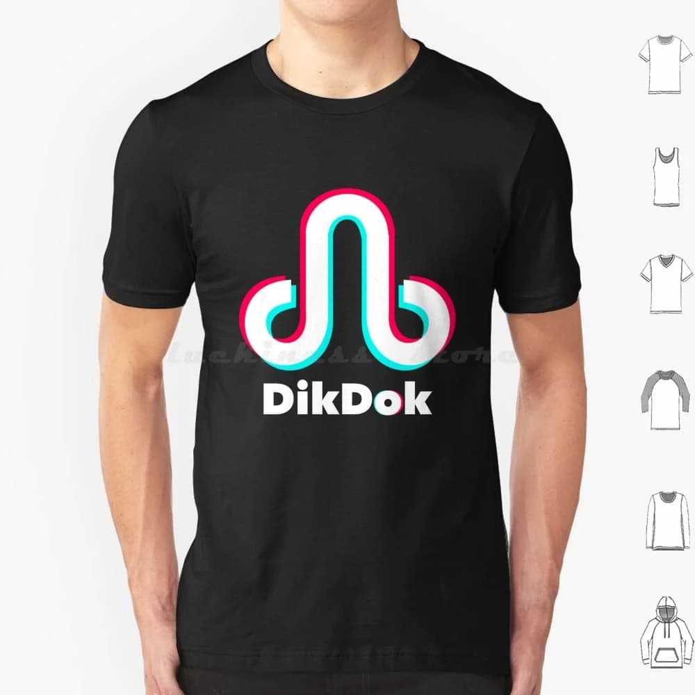 Dikdok Social Media App Logo Parodia T Shirt Uomo Donna Bambini 6xl Yabyum Yabyumshop Logo Logo Parodia Logo Parodia Parodia Meme Pop Culture