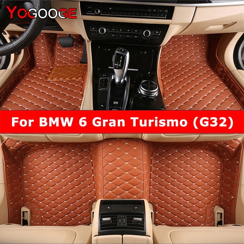 YOGOOGE Custom Car Mats for BMW 6GT 6 Gran Turismo (G32) Carpets Car accessories