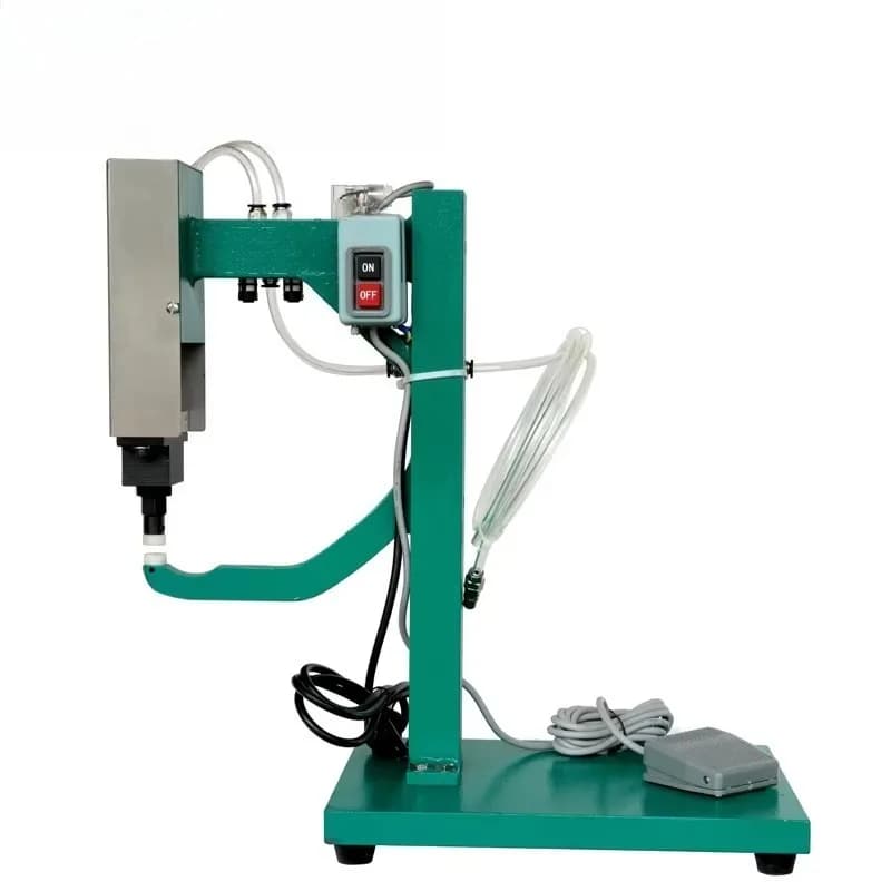 XD-138 Punching Machine With Hinge Buckle For Bags Straps Dresses Shoes Album Carpets Mats Dresses