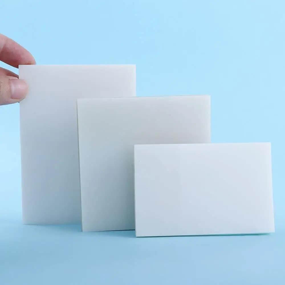 Adesivo per cancelleria Blocco note Materiale scolastico per ufficio Note adesive trasparenti Elenco delle cose da fare giornaliero Adesivo per agenda Blocco note in PET