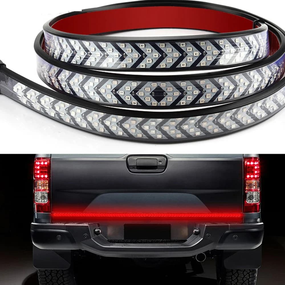 Pickup dinamico DRL Indicatore di direzione Lampada per portellone posteriore per camion Barra luminosa Striscia LED Lampada per freno inverso Lampada per svolta a flusso sequenziale