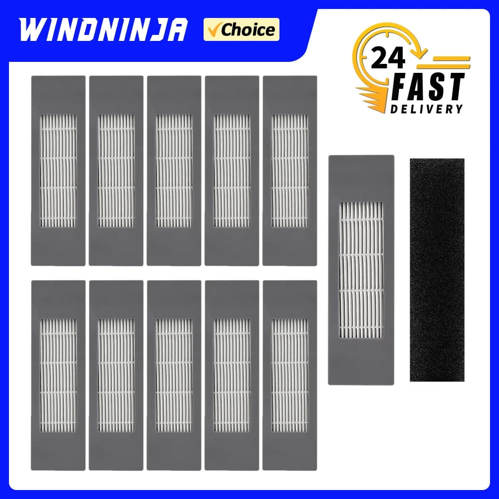 Filtro HEPA Per Ecovacs Deebot OZMO 920/950/T5/T8/T9/T8 AIVI/MAX/N5/N8/N8 Pro/DJ65/DX55/T5 MAX Antibatterico Facile Sostituire le parti