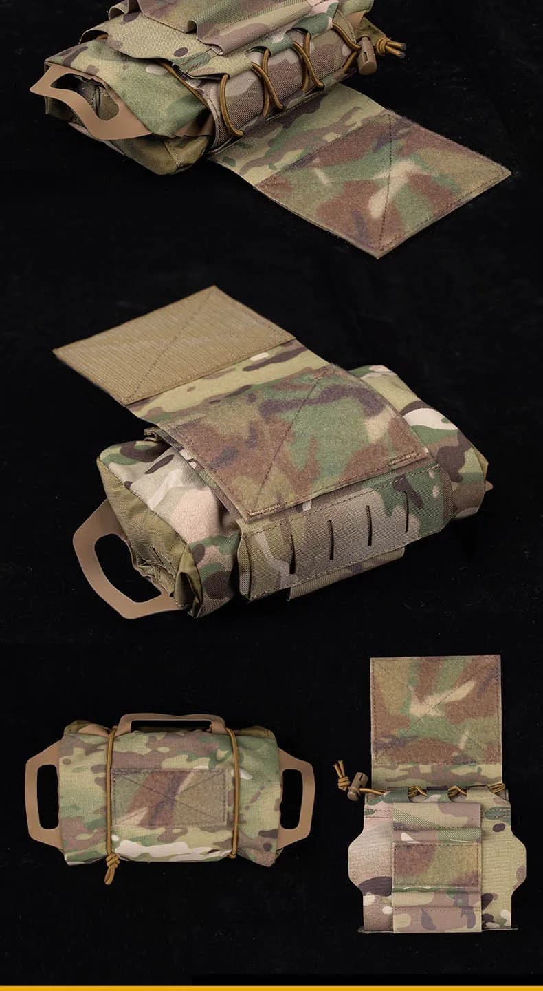 Kits Tactical First Aid Kit MOLLE Medical Pouch Rapid Deployment Emergency Survival Kit Outdoor First Aid Survival Kit