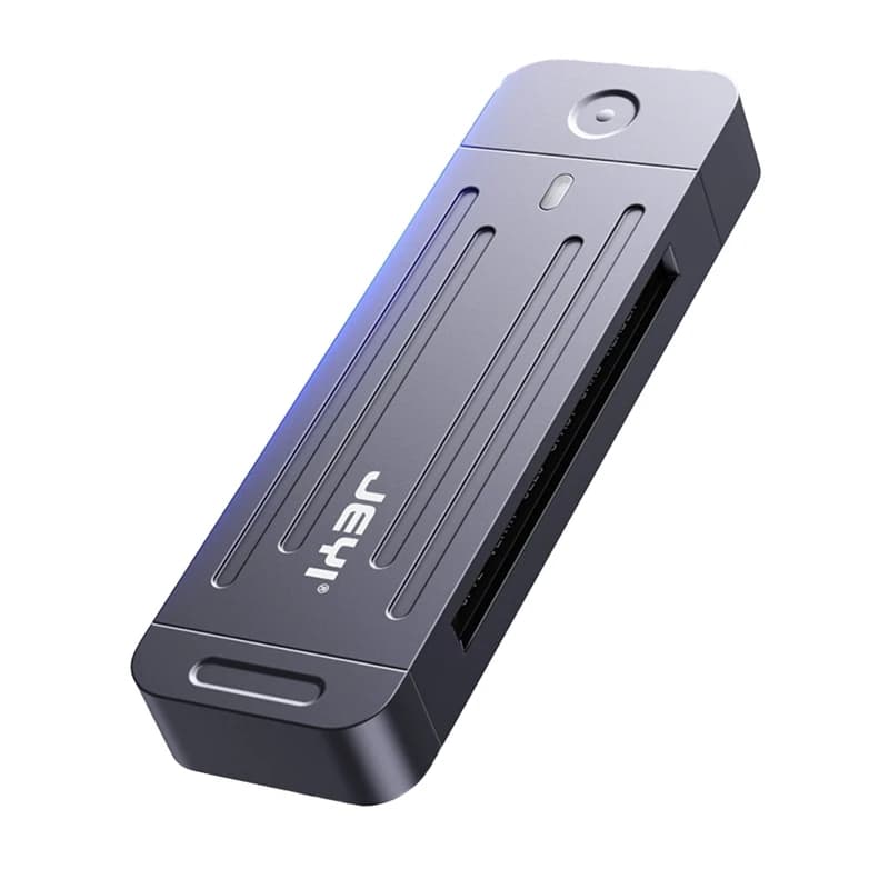 JEYI Cfast2.0 Lettore di schede per fotocamera USB3.2 Computer per telefono cellulare a doppio uso per scheda di memoria per fotocamera DSLR Canon