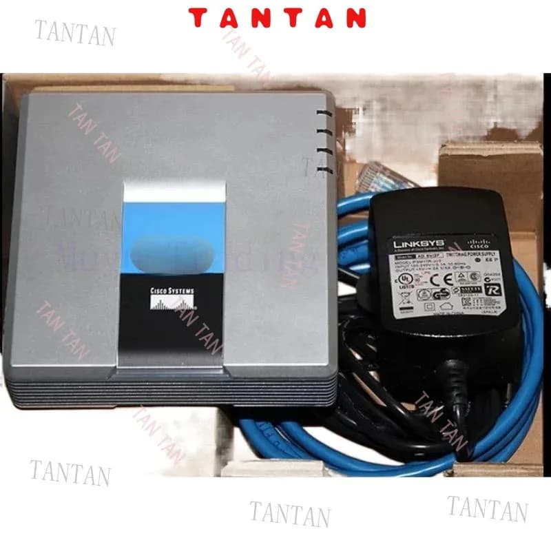 Adattatore Telefonico VoIP Cisco FOR Linksys SPA2102 con 2 Porte FXS e Router Integrato