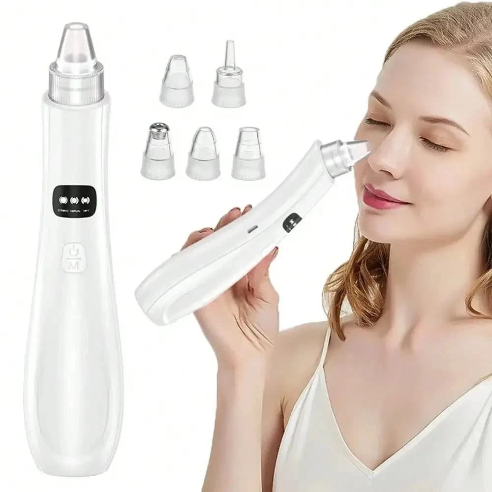 3 Mode Pori Vacuum Cleaner, Face Cleaner Device to Remove Black and Dead Leather Points