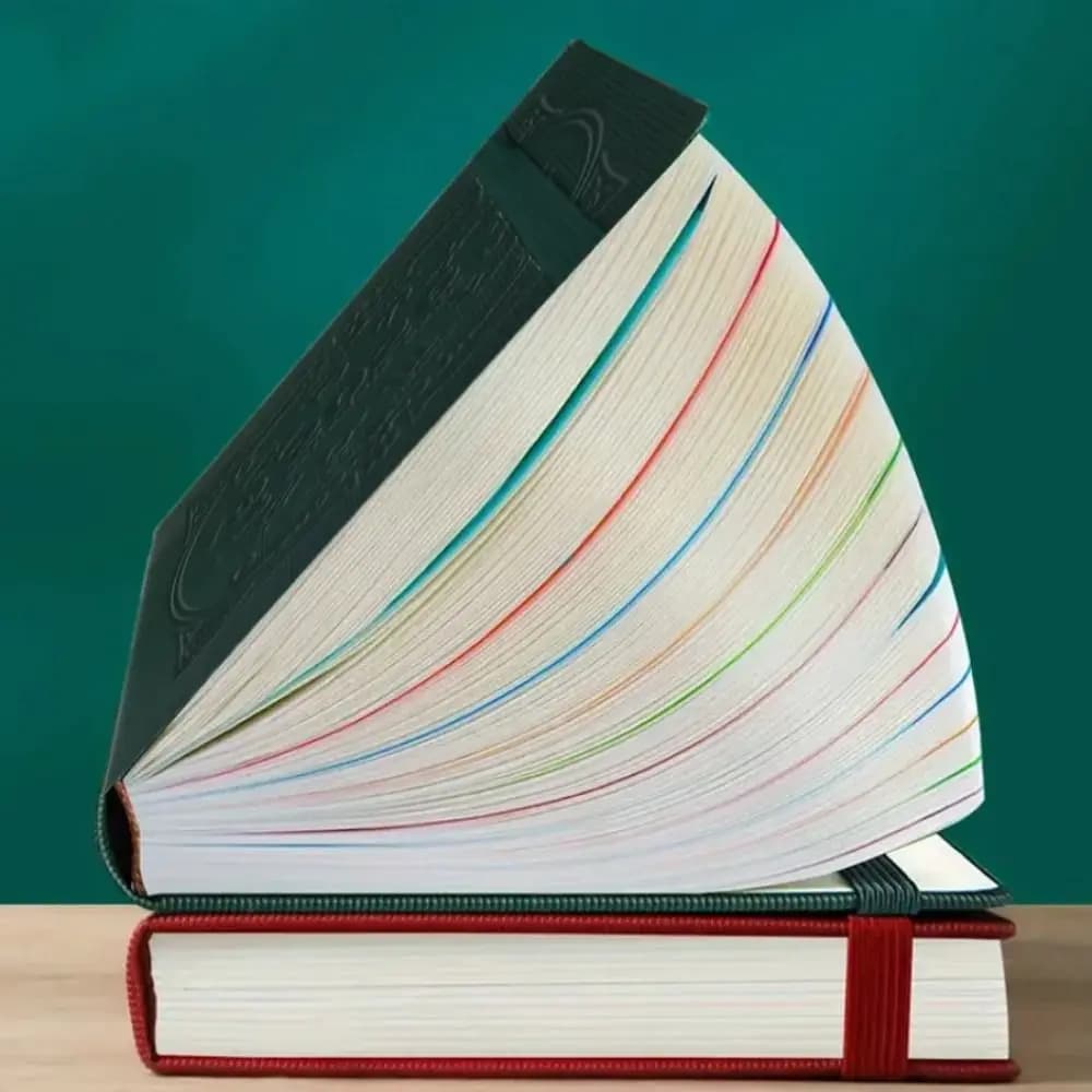 Inglese 2026 Pianificatore di pianificazione Blocco note 12 mesi PU strutturato Lista delle cose da fare Notebook Carta spessa Semplice agenda A5 Notebook di pianificazione