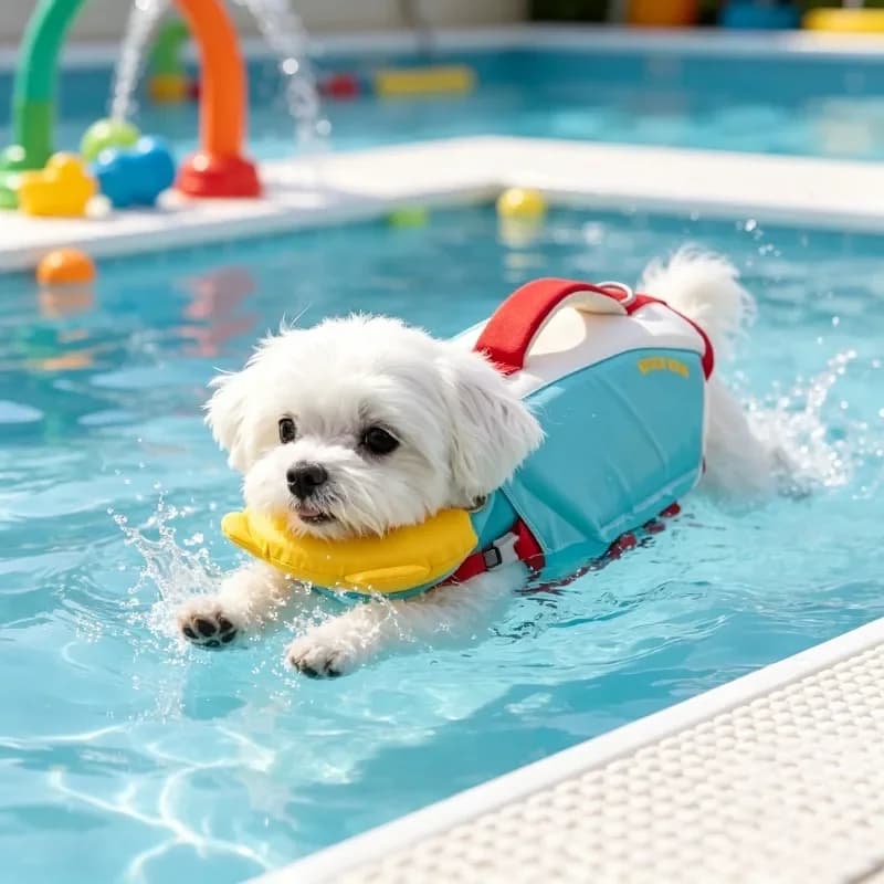 2026 New Dog Life Jacket Extra High Buoyancy Pet Swimming Vest For Small And Medium Dogs Learning To Swim