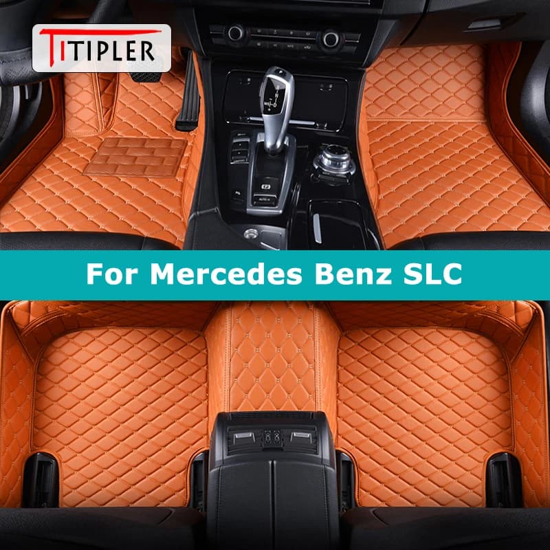 TITIPLER custom car mats for Mercedes Benz SLC 2016-2022 Car accessories Car accessories