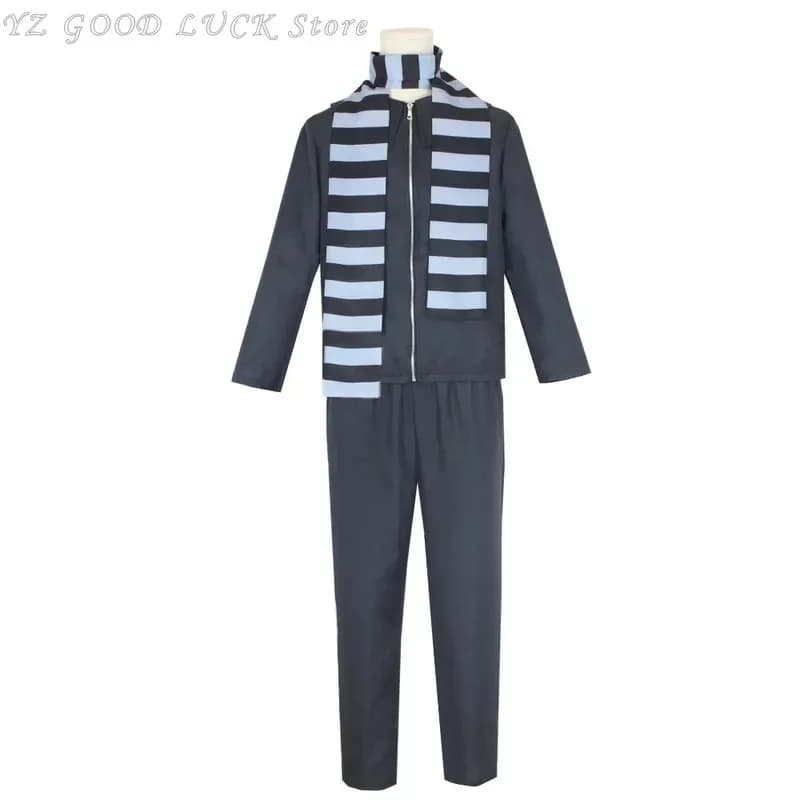 ♥ New Cosplay Costume of the Film HN8 2025, DAD Gru Mask for Men, Coat, Pants, Scarf, Party and Fantasia ★ Home of the Bear