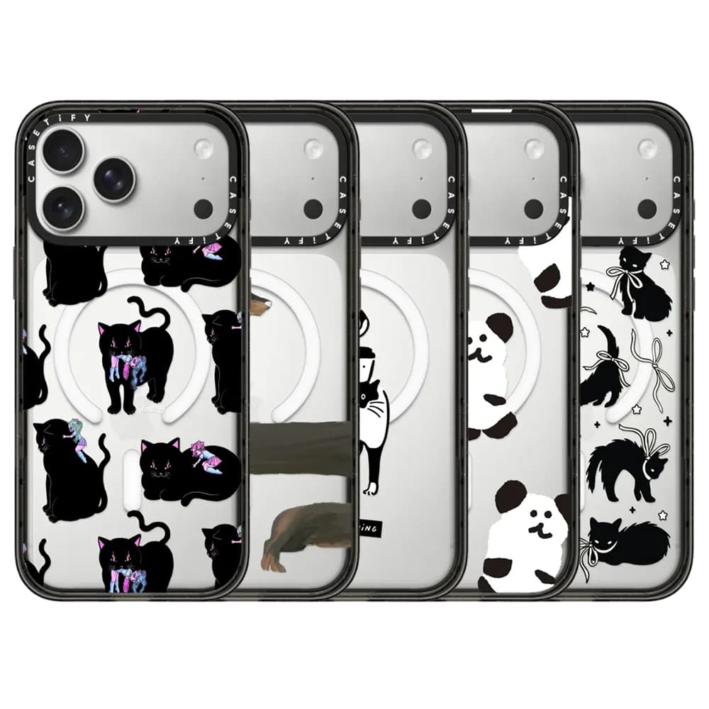 CASETiFY Forest Morning News Series Custodia Magnetica Anti-caduta per iPhone 13 14 15 16 17 Pro Max Air Plus Cover Protettiva