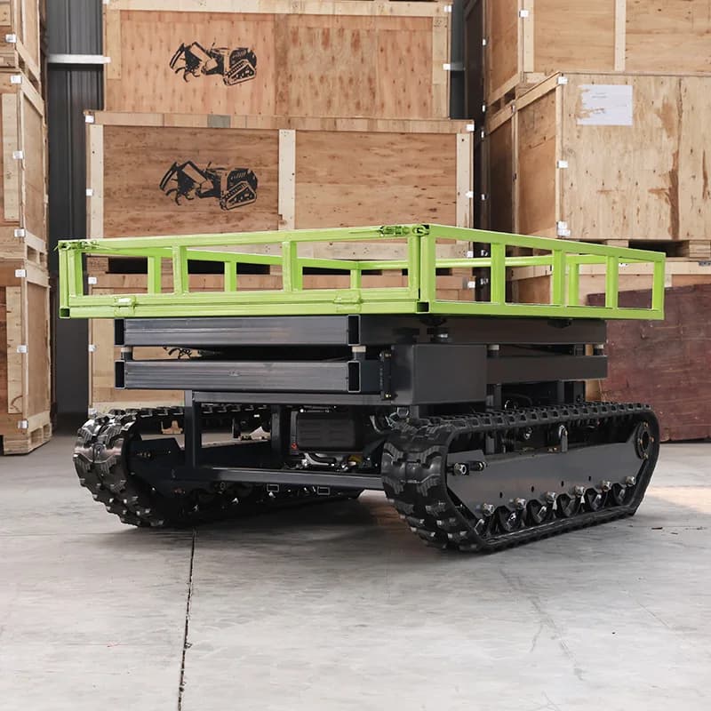 Customized Transport Lifting Vehicle, Remote‑Controlled Crawler Lifter, Factory Material Loading & Unloading Hoist