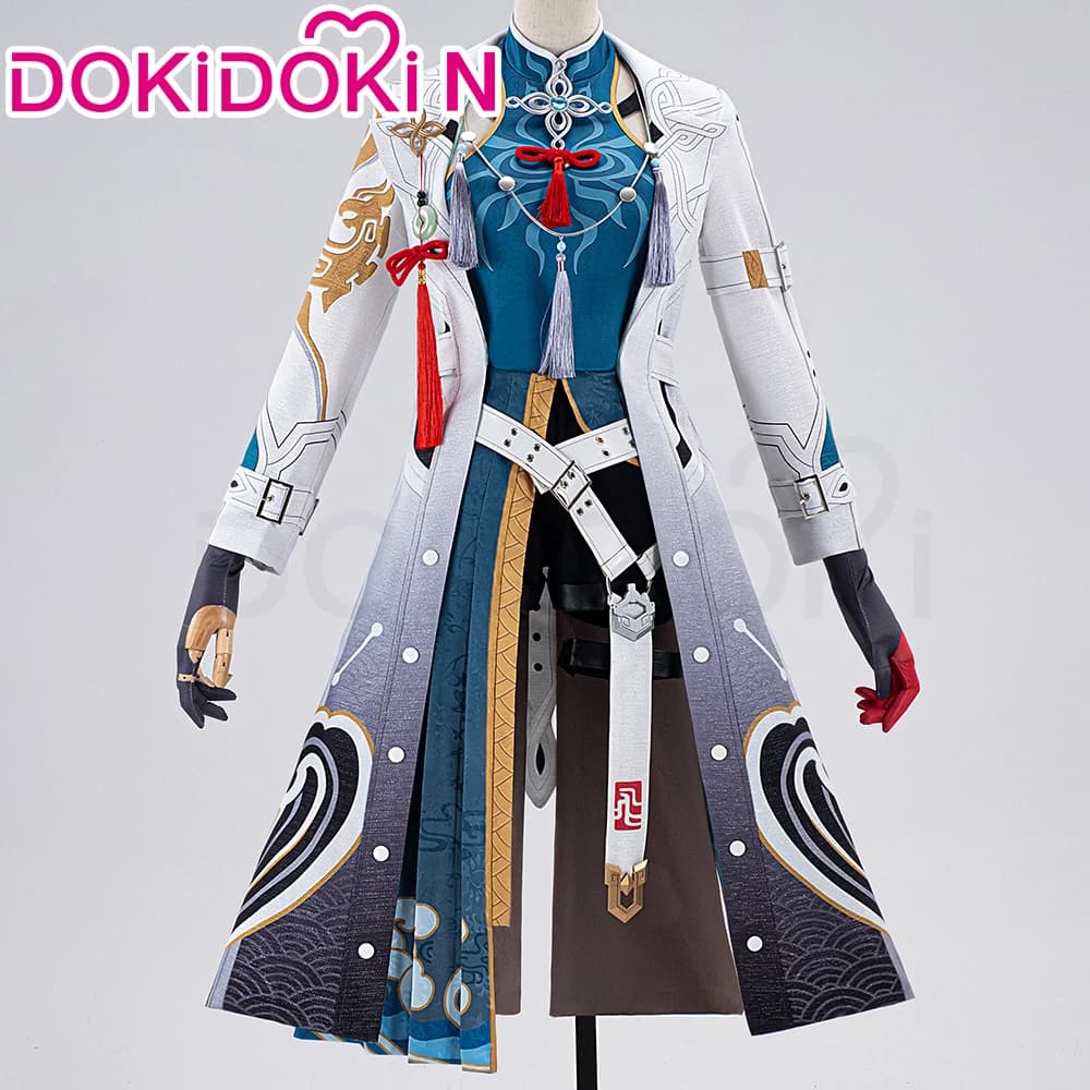 【Disponibile solo XS】Costume Cosplay di Feixiao dal Gioco Honkai: Star Rail, Travestimento da Donna per Halloween, Foxian Fei Xiao Cosplay 2026