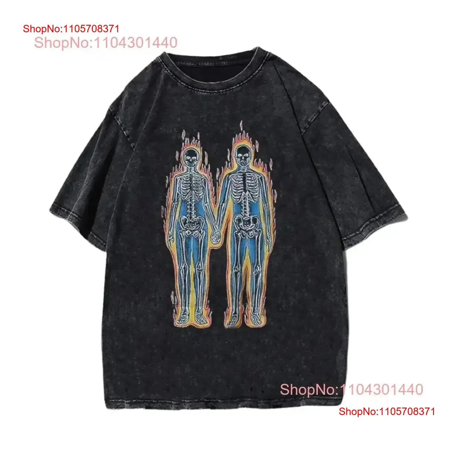 The Eternal Love T Shirt Print Trendy Y2K Pop culture Statement Limited edition Urban vintage Washed homme Comfortable