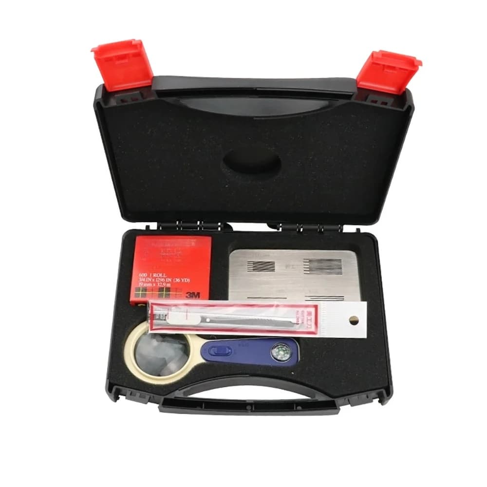 Cross-Cut Tester Set Paint Film Adhesion Test Stainless Steel Board Coating Tester 1.0MM/1.5MM/2MM/3MM