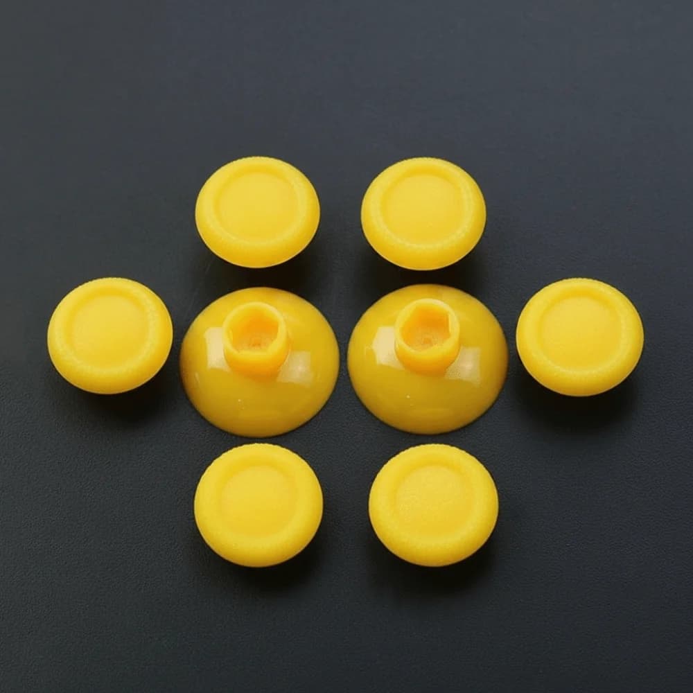 8 In 1 Analog Joystick Removable Button Grip Thumb Stick Grip Mushroom Cap Thumbstick Extender for PS4/PS5