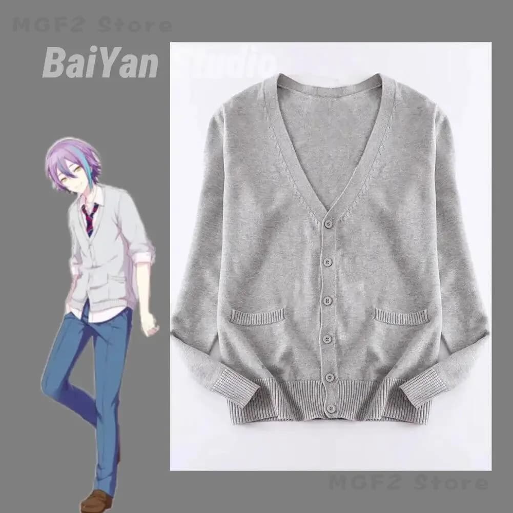 Costumi Sekai Project Anime Kamishiro Rui Giacca cardigan lavorata a maglia Abbigliamento casual primavera autunno Regalo cosplay di Halloween