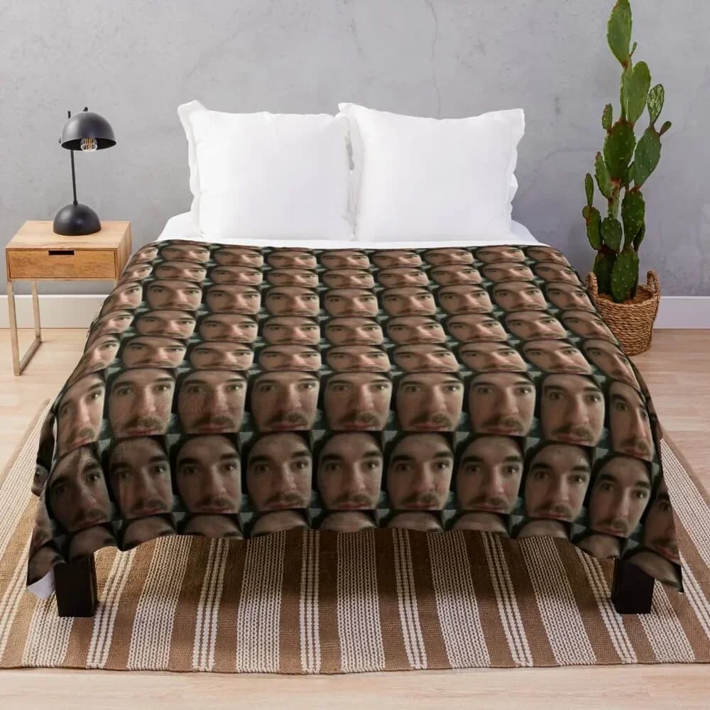 JSchlatt Throw Blanket warm for winter Warm Winter beds Blankets