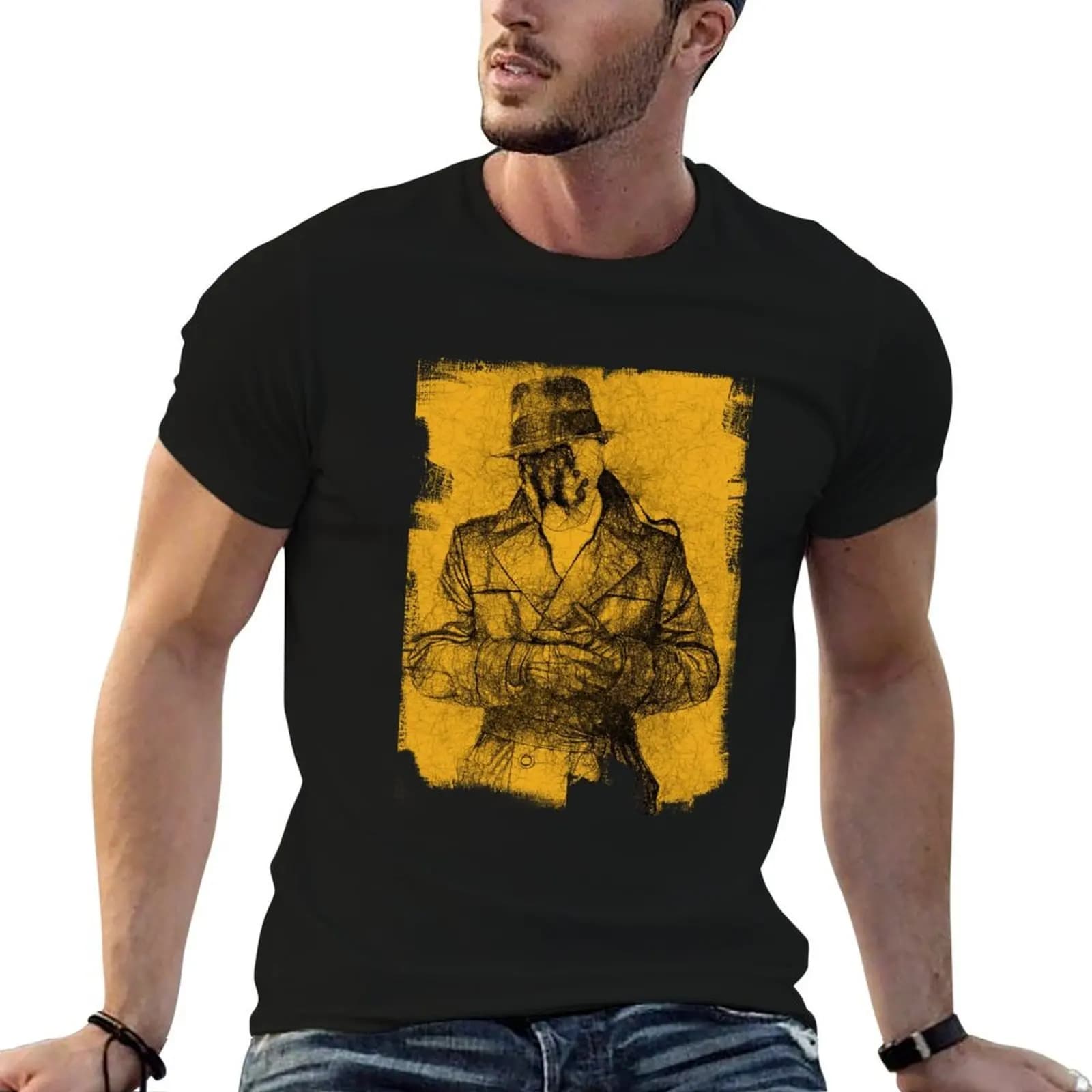 Who Watches? T-Shirt t shirts for man pack white t shirt man designer t shirts with prints T-shirt