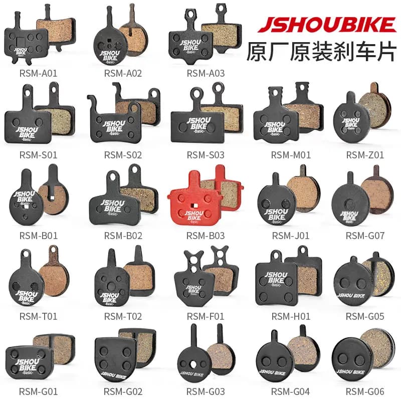JSHOUBIKE Pastiglie Freno Bici Semimetalliche Per SHIMANO SRAM AVID HAYES Magura Parti di Ciclismo Blocco Della Bicicletta Pad Accessori bici