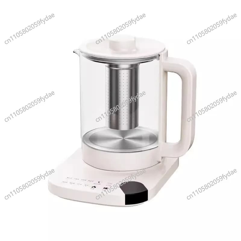 1.8L MultiFunction Health Kettle Household Temperature Adjust Glass Tea Maker Appointment Flower Teapot Portable Electric Kettle