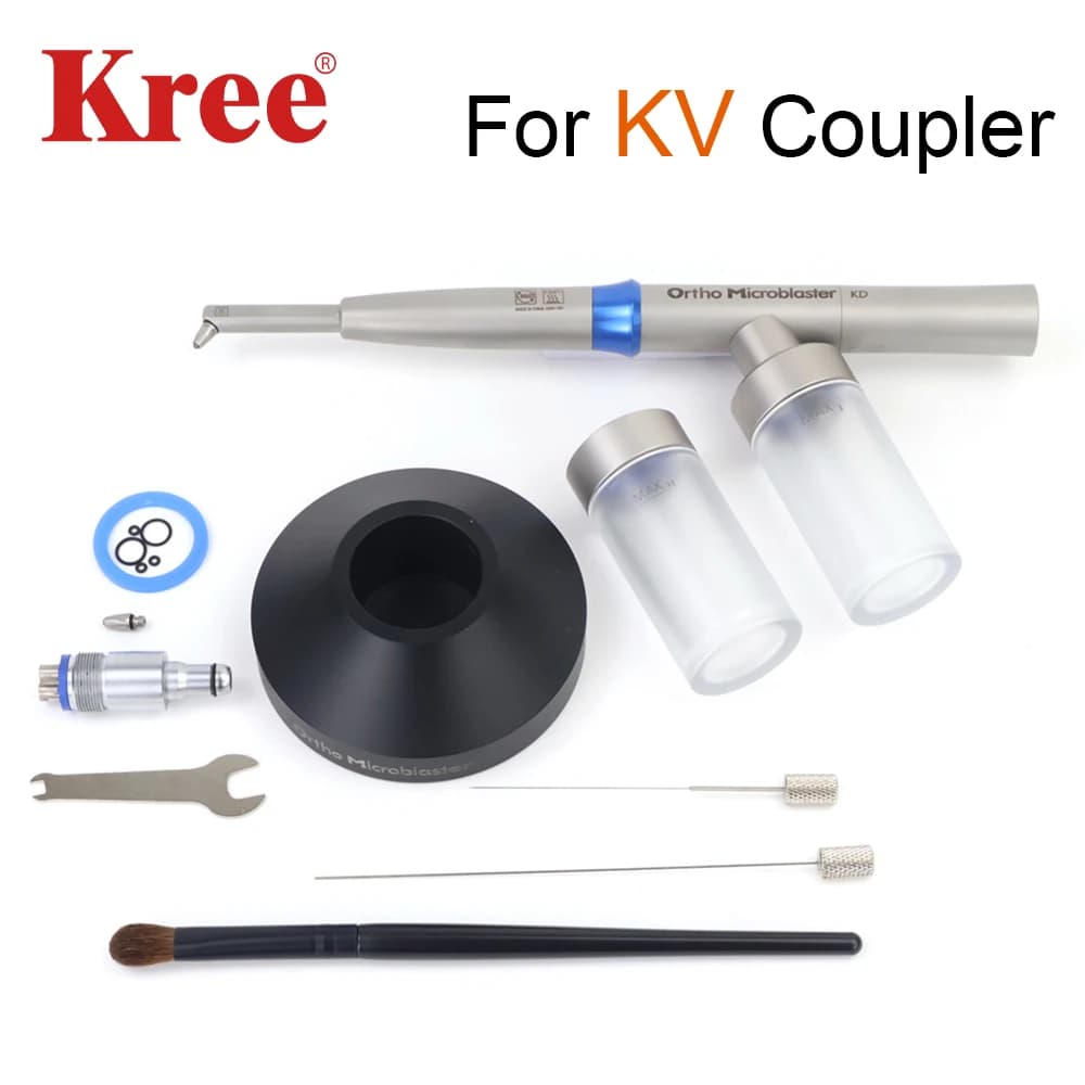 New Style Dental Orthodo Microblaster Aluminum Oxid Air Abrasion Polisher Sandblasting 2/4 Holes Whitening Pens