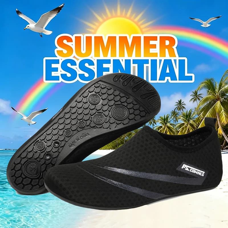 Sneakers casual antiscivolo, calzini da nuoto, scarpe estive da spiaggia comode e traspiranti, scarpe da acqua unisex per la spiaggia