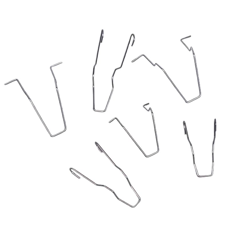 Special Offer: 6 Pieces Metal Spring Clips for Lampadine Fari Auto H1 H3 H4 H7, Lampadine Fisage Clips