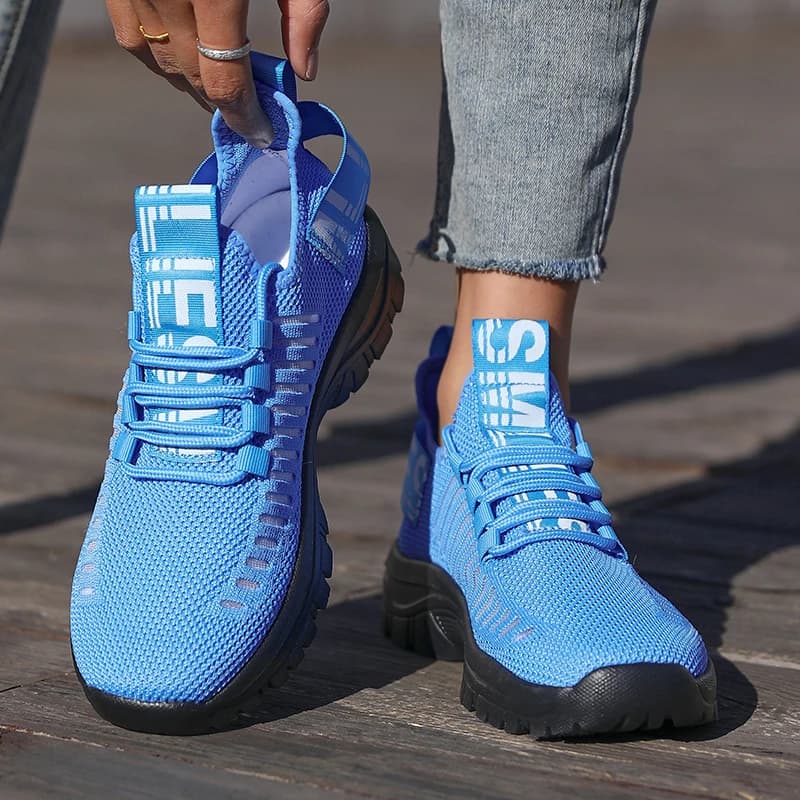Scarpe da corsa da uomo Sneakers leggere in mesh traspirante per fare jogging Allenamento in palestra Scarpe casual da uomo Slip on Scarpe da passeggio per uomo