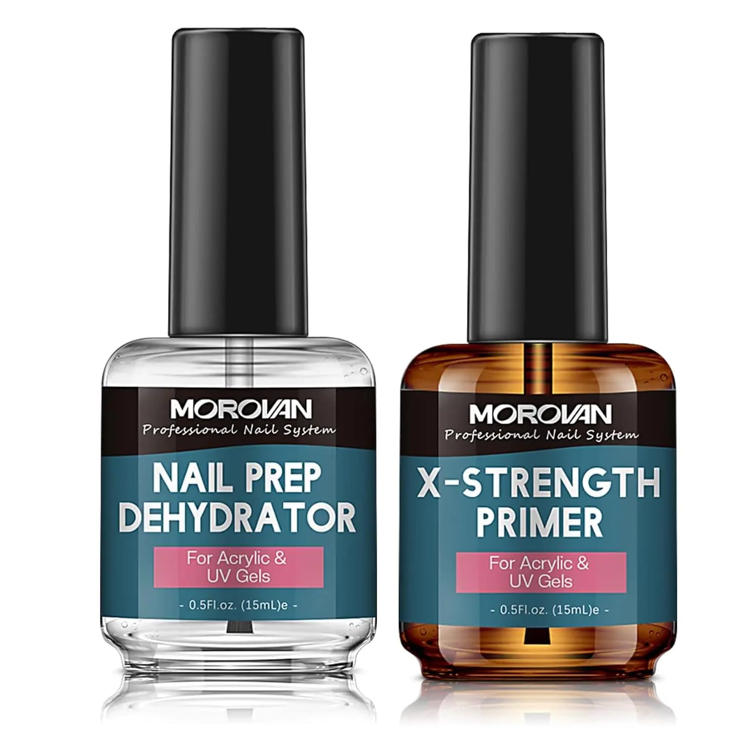 X-Strength Nail Preparation Dehydrator, Non Acid Protein primer without Burning for Acrylic Powder and UV Gel Nail Polish
