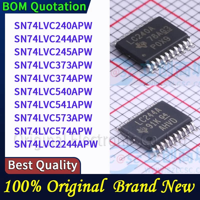 5pcs/lot SN74LVC240APW SN74LVC244APW SN74LVC245APW SN74LVC373APW SN74LVC374APW SN74LVC540APW SN74LVC541APW SN74LVC573APW SN74LV