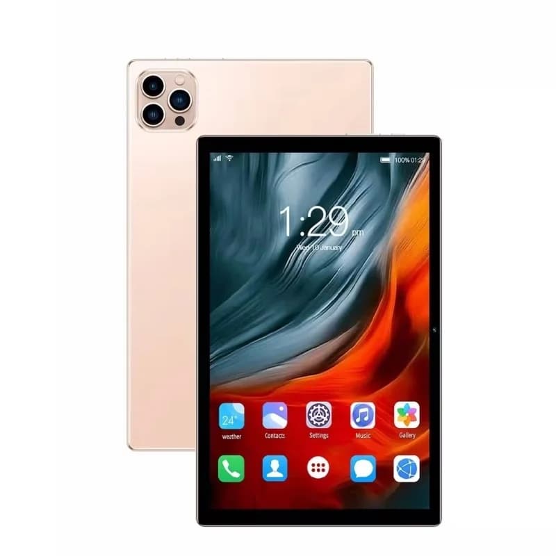 Tablet PC Android 8.1 from 10.1 Inch with Type-C, Supports Calls 2G/3G/4G, 4GB+32GB, Quad-Core CPU MT6750, 1280 x 800 IPS, 4000mAh
