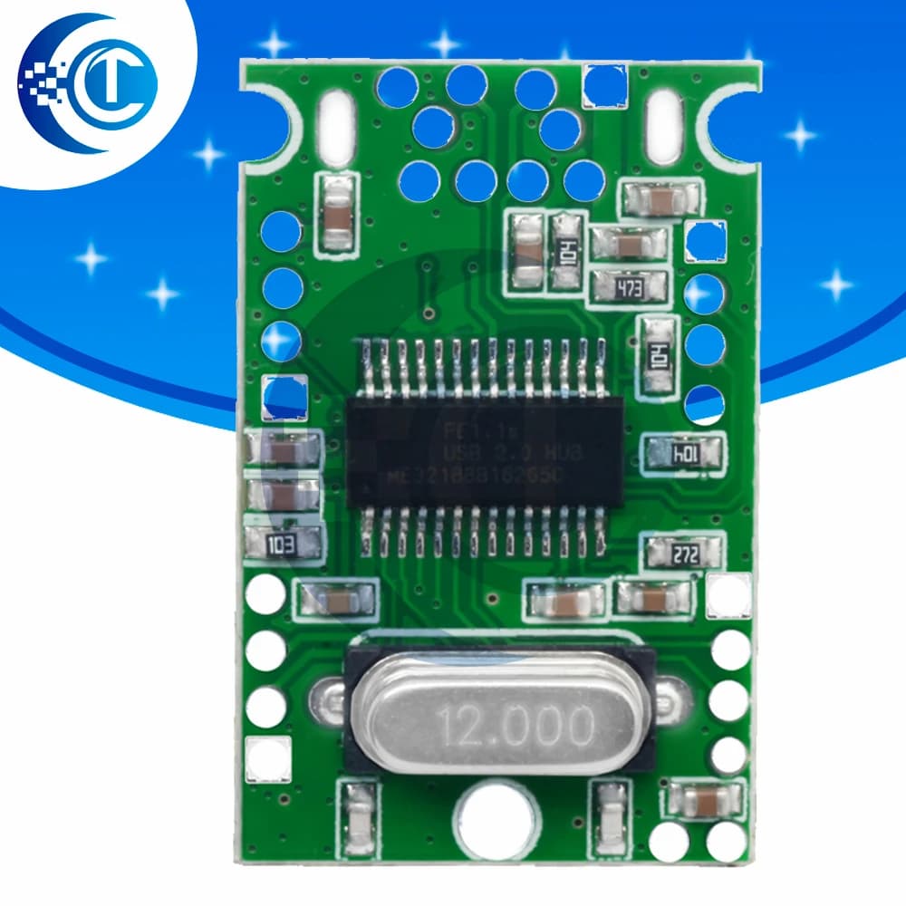 1~3PCS Industrial Level USB 2.0 Expansion Module HUB hub 1 minute 4 1 drag 4 drive development card adapter interface
