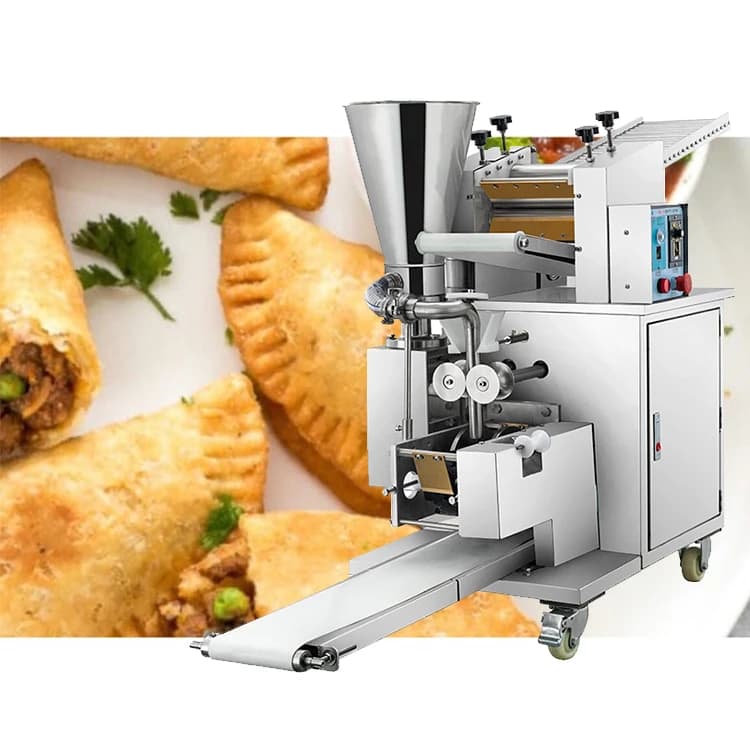 Automatic dumpling, samosa, torrelini, empanada making machine 220V 110V small factory kitchen pasta forming equipment