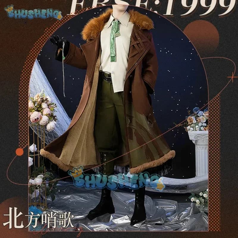 Reverse:1999 Windsong Costume Cosplay cappotto camicia cravatta cintura guanti collana festa di Halloween bello uomo donna uniforme Set completo