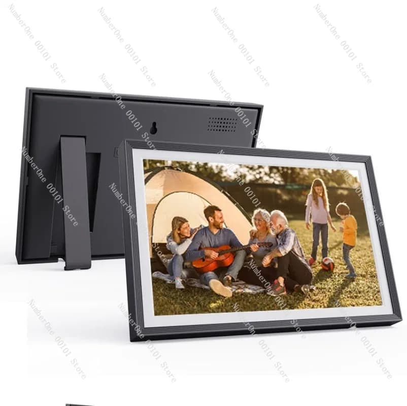 Cornice per foto cloud digitale elettronica Uhale da 10,1 pollici wifi touch screen IPS orizzontale e verticale automatico 16G/32GB
