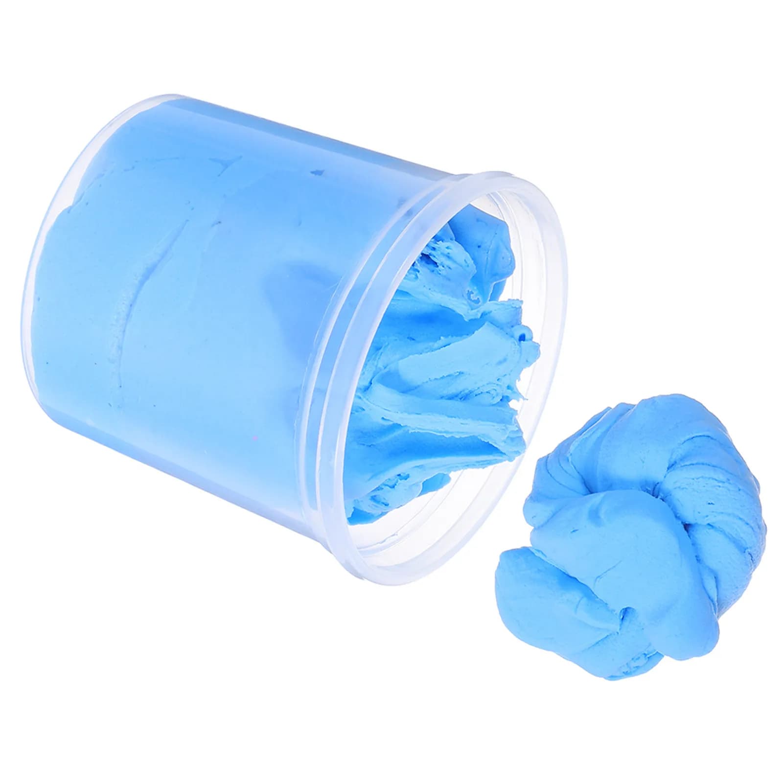 Pasta Modellabile Blu Cielo Non Appiccicosa Elastica Effetto Burro Antistress Sensoriale per Bambini e Adulti Divertimento Creativo Morbido