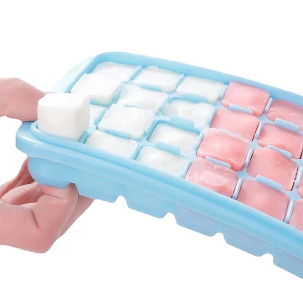 1 pz commestibile 24/36 griglie vassoio per il ghiaccio in Silicone stampo vassoio per il ghiaccio fai da te cubetti di ghiaccio stampo macchina per il ghiaccio cucina Bar strumenti per la produzione di ghiaccio