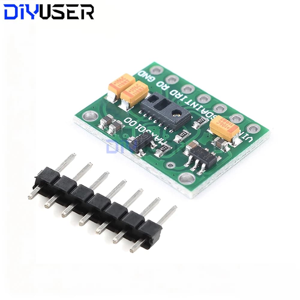 MAX30100 Blood Oxygen Sensor Module With Pulse Heart Rate, Heart Beat Oxymeter Detection For Arduino DIY
