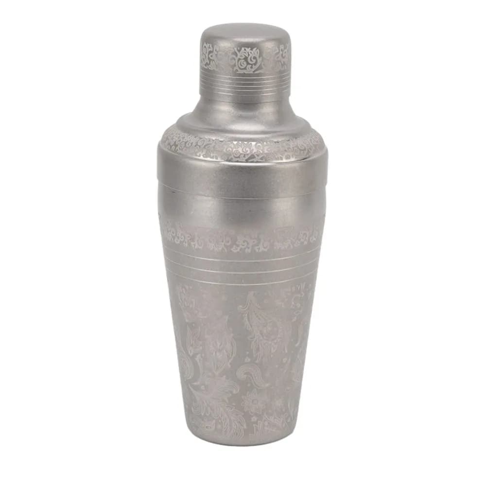 Stainless Steel Cocktail Shaker Dishwasher Safe Japanese Style Engraving Drink Mixer Rust Proof Bartender Mixer Home