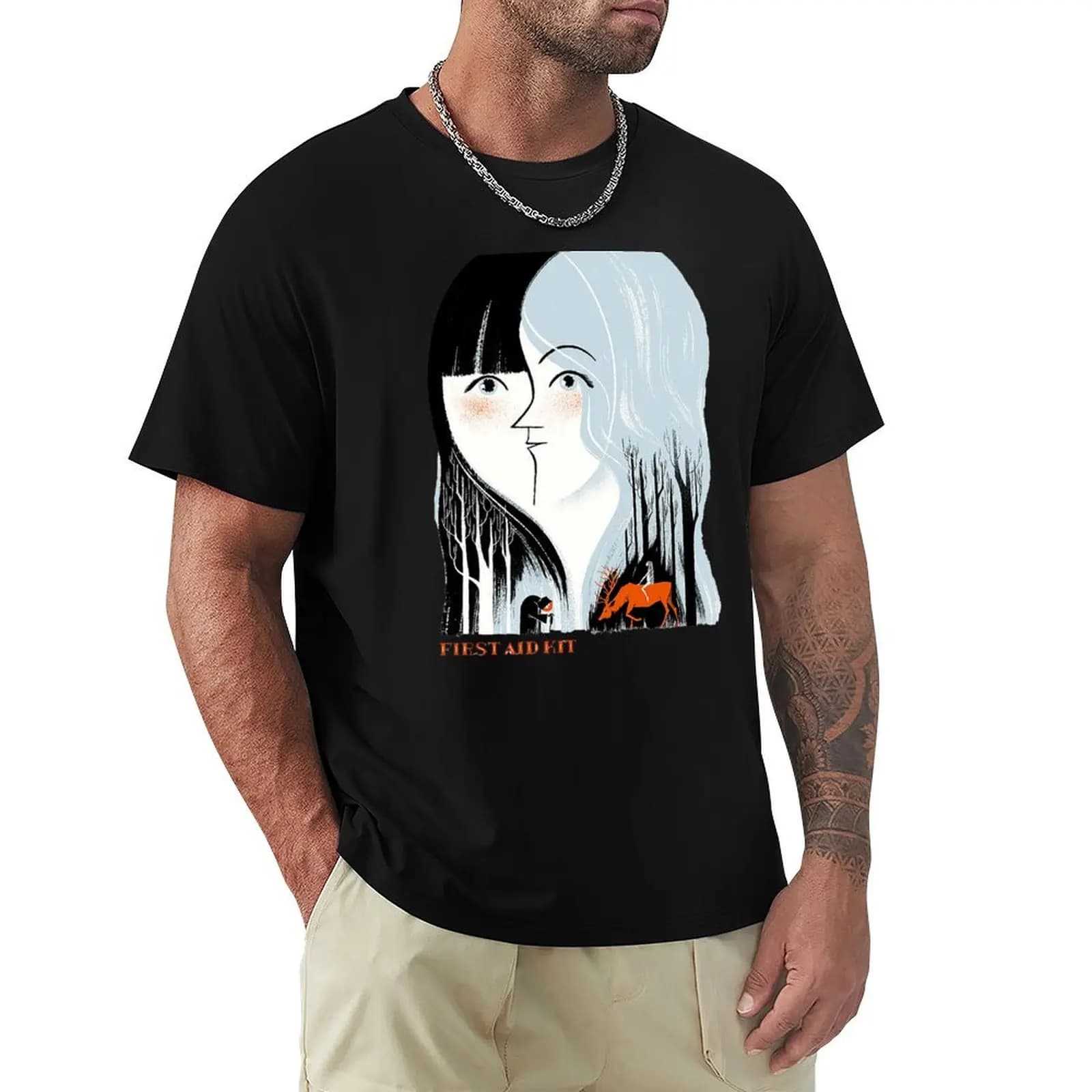 T-shirt Kit di pronto soccorso T-shirt Basic Comfort Fit da uomo
